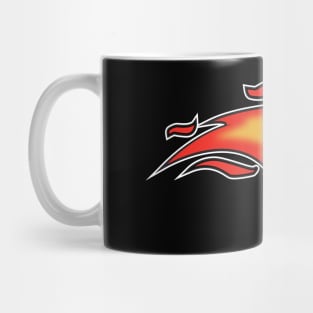 cartoon demon mascot Mug